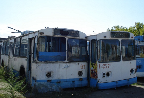 В ноябре 2015 года курганский троллейбусный парк прекратил свое существование