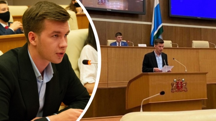 На Урале лишили прав 21-летнего экс-кандидата в Госдуму, которого заподозрили в пьяной езде