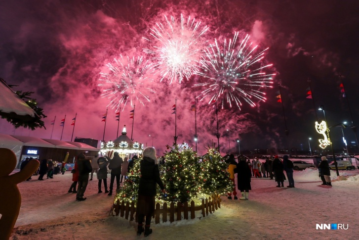 Главным местом празднования Нового года стала нижегородская ярмарка