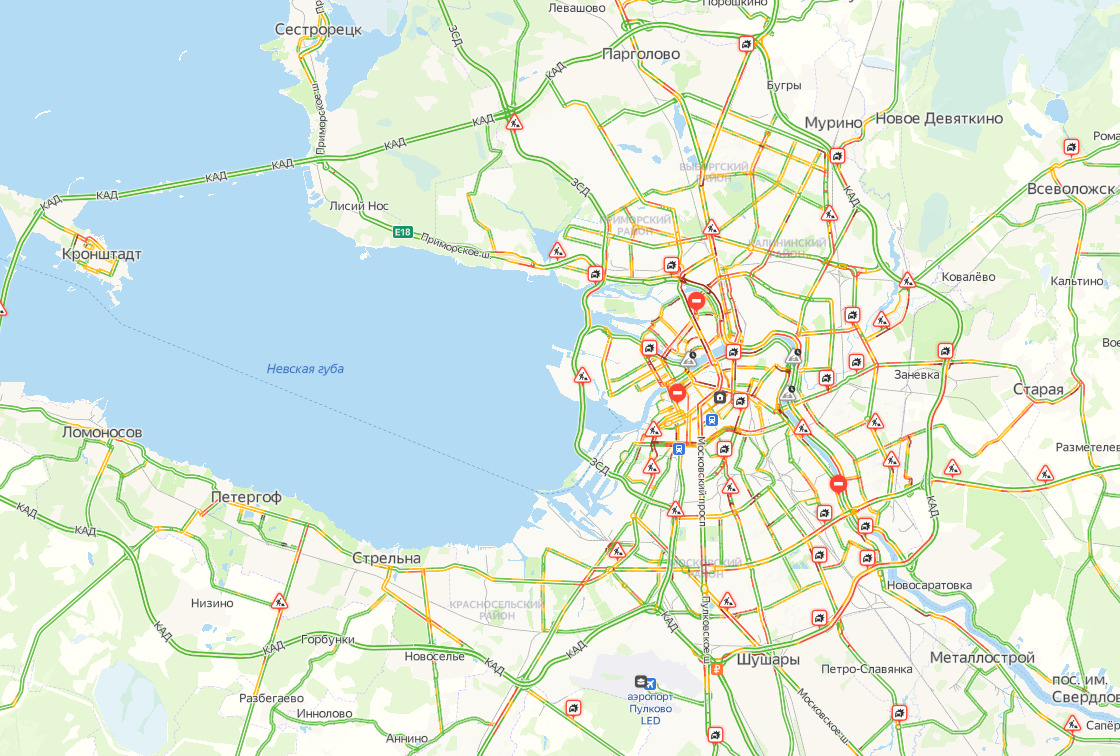 Карта санкт петербурга с транспортом онлайн в реальном времени бесплатно