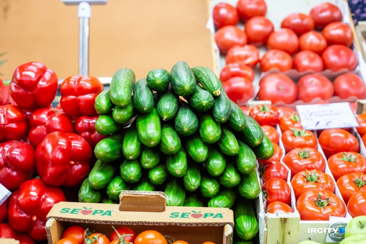 Сезонные овощи в магазинах Иркутска подешевели в среднем на 40–60%