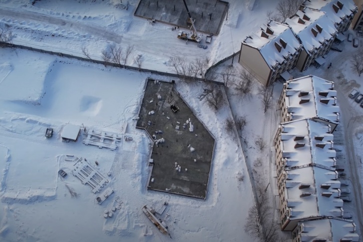 Площадку зачистили Площадку зачистили