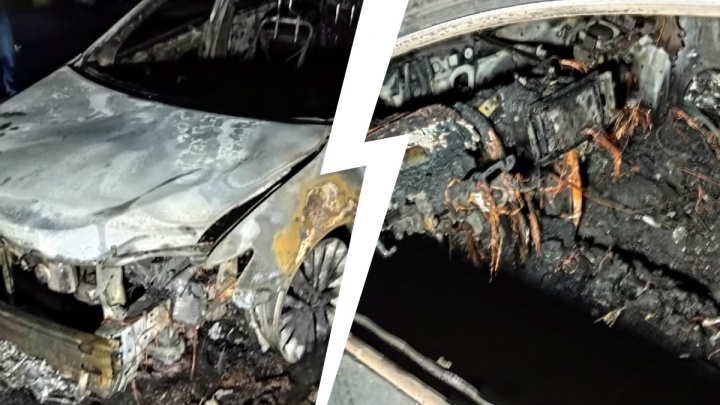 «Машина была совсем новая!» На Старой Сортировке посреди ночи сгорели два автомобиля