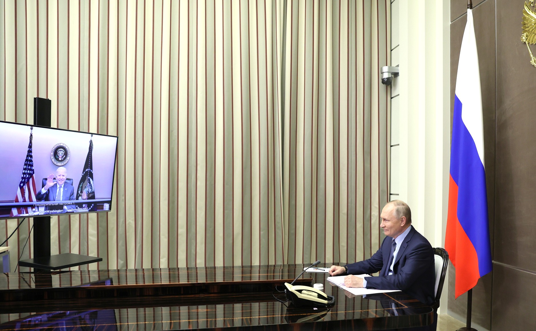 Встреча Байдена и Путина 7 декабря 2021 года