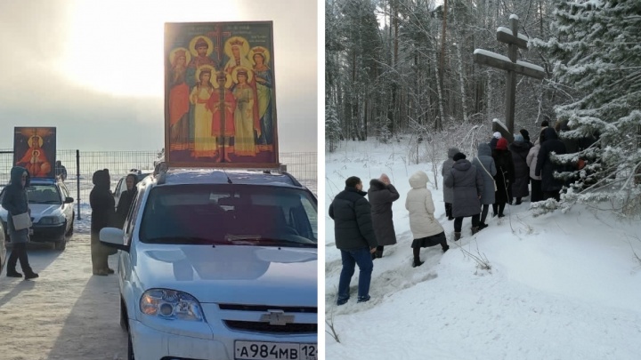 В Красноярске устроили крестный ход против ковида. Организаторов уже упрекнули, что все были без масок