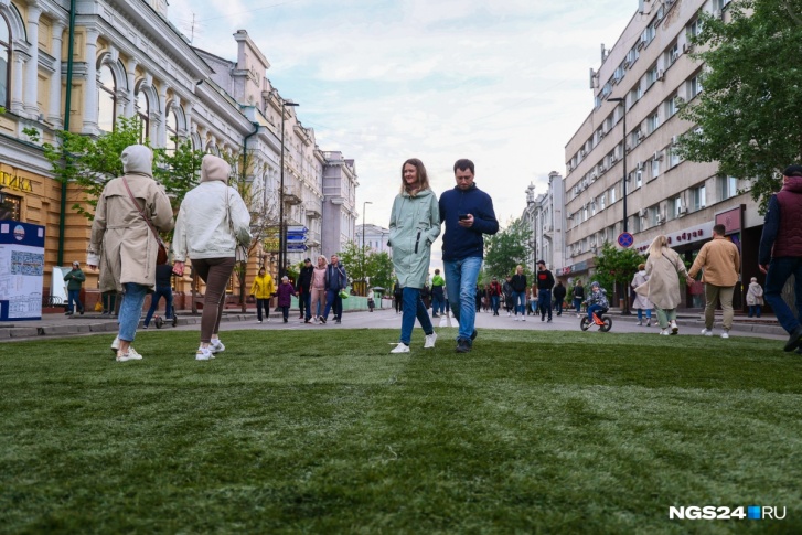В Красноярске продолжат делать проспект Мира пешеходным — объявлены первые даты