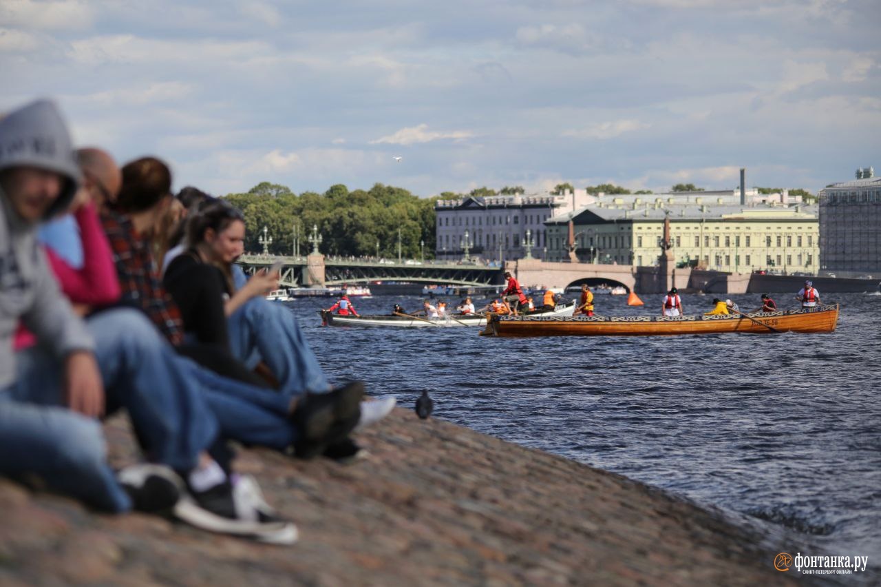 Санкт петербург в августе