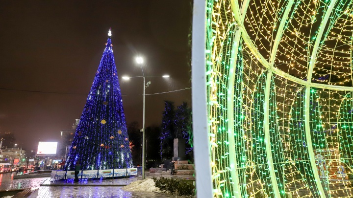 Главная новогодняя елка Ростова зажжется к 28 декабря