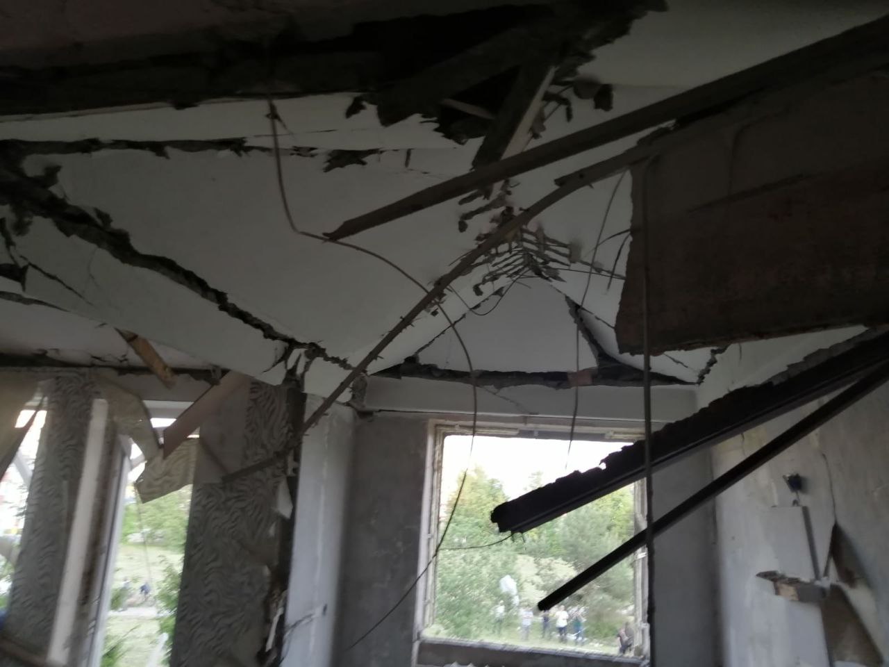В жилом доме в Русско-Высоцком рванул газ, пострадал мужчина