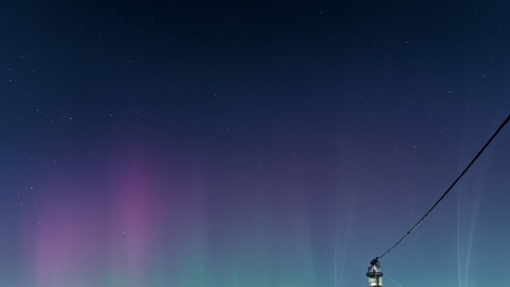 Астроном-любитель заснял полярное сияние над Манским районом