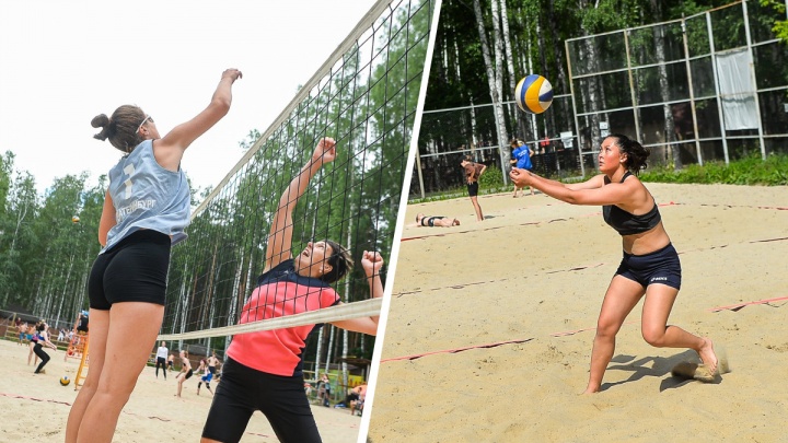 На Уралмаше прошел чемпионат по волейболу. Показываем фото с горячего пляжа