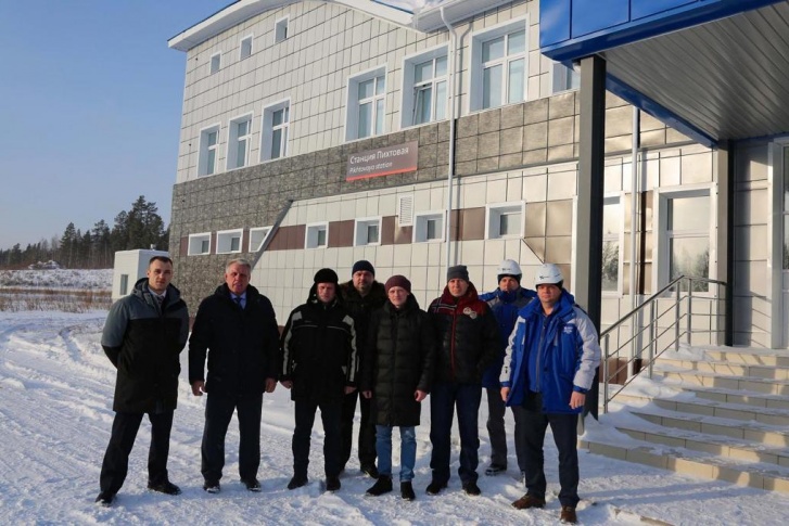 Приемочная комиссия подписала акт о готовности железнодорожных путей общего пользования на Пихтовой Приемочная комиссия подписала акт о готовности железнодорожных путей общего пользования на Пихтовой