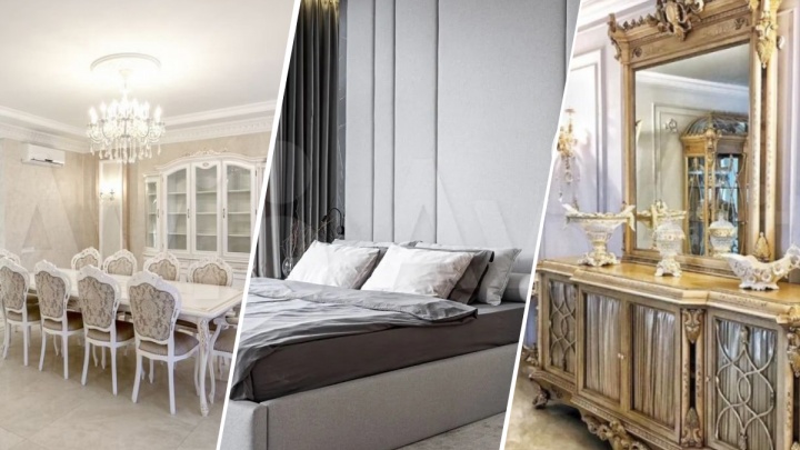 Золотая мебель, хаммам, бильярд и тонна роскоши: публикуем фото из 10 самых дорогих квартир Казани