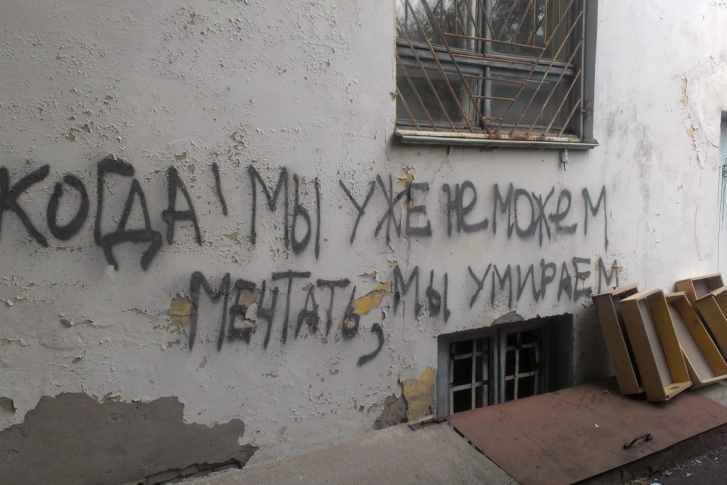 Это фото иллюстрирует пост Дмитрия Жебелева. Он сделал его во дворе Кировского НИИ гематологии, куда отвозил одну из подопечных