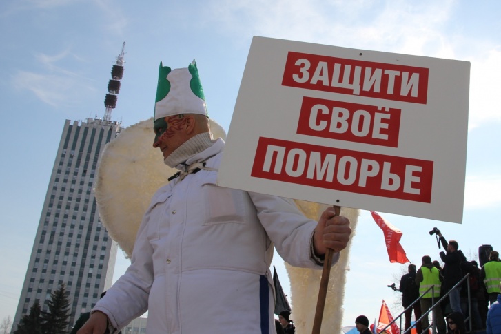 Древарх известен в Архангельске не только своими фрик-выходками, но и активизмом