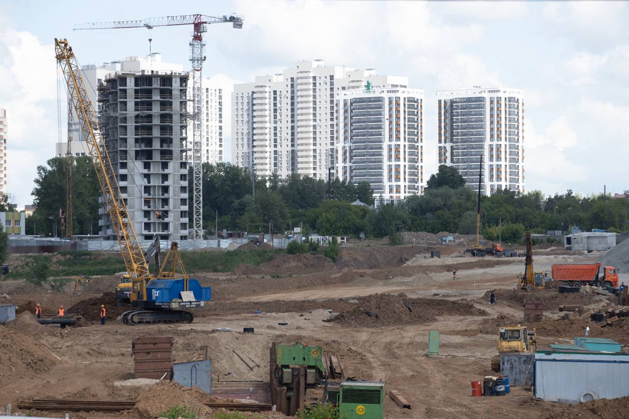 В Казани уже строят многоэтажки вдоль будущего Вознесенского тракта
