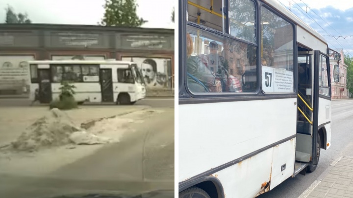 Протащил за ногу: в Ярославле водитель питерской компании зажал 5-летнего ребенка в дверях автобуса