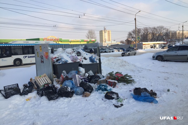 Праздники прошли, а осадочек в виде огромного количества мусора остался Праздники прошли, а осадочек в виде огромного количества мусора остался
