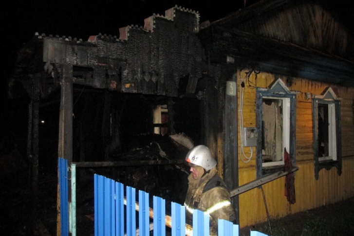 Пожар в Кушнаренково