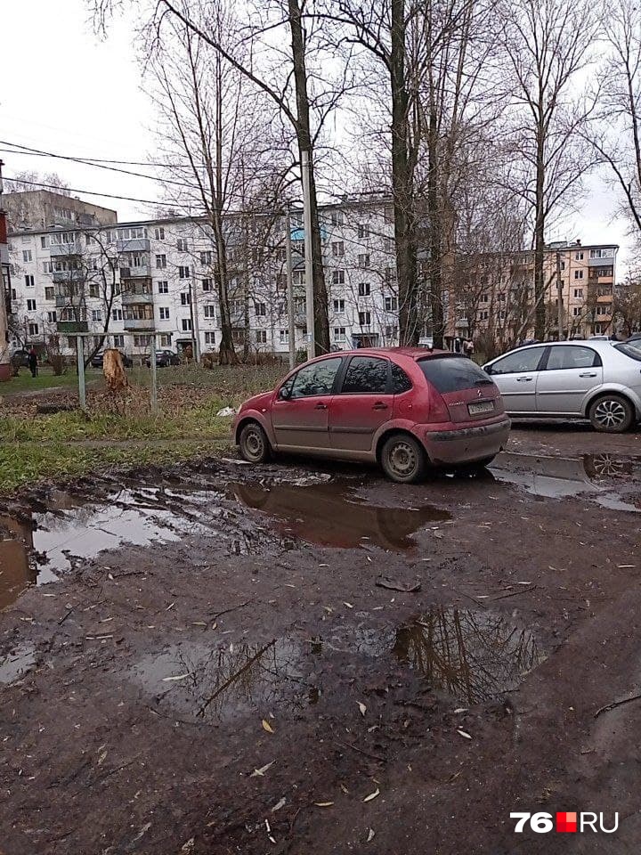 Автолюбители активно помогают Дзержинскому району становиться еще «коричневее»