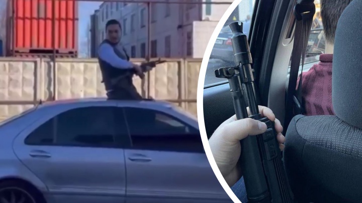 «Шамиль как всегда»: в Нижневартовске молодой человек стрелял из автомобиля