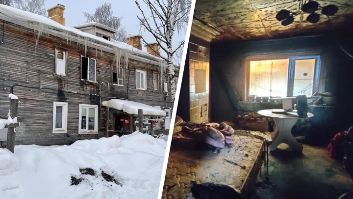 Трагедия в Плесецке: кадры из квартиры, где в пожаре погибли четверо детей и их мать
