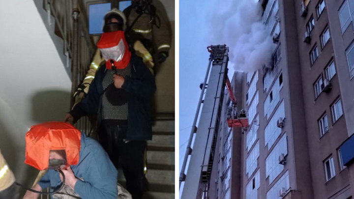 Жильцов эвакуировали в масках: в районе Автовокзала загорелась квартира в десятиэтажке