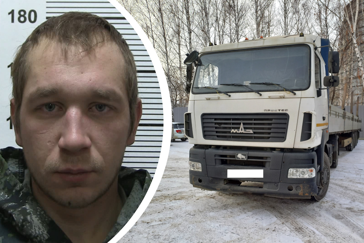 В Екатеринбурге поймали пьяного мужчину, который угнал грузовик ради встречи со знакомой