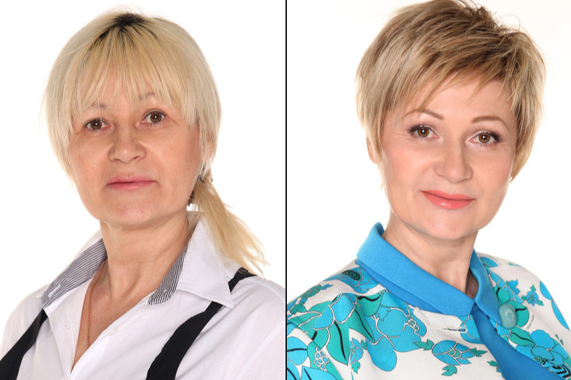Снова удачная работа с цветом волос. На фото до оттенок слишком светлый и однородный для типа внешности героини Снова удачная работа с цветом волос. На фото до оттенок слишком светлый и однородный для типа внешности героини
