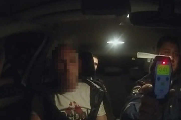 35-летний пьяный водитель пытался скрыться от полиции