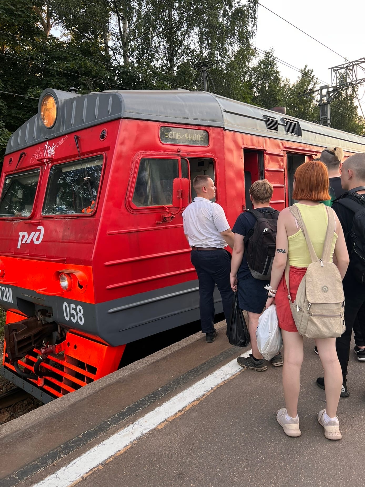 Парголово спб электричка