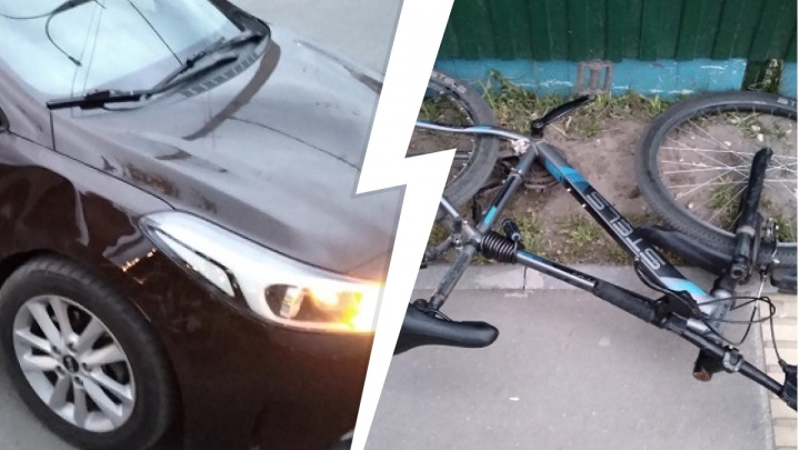 В Тольятти KIA Cerato сбила 15-летнего велосипедиста