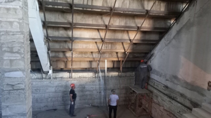 Мэр Новокузнецка опубликовал новые фото реконструкции «Арены кузнецких металлургов»