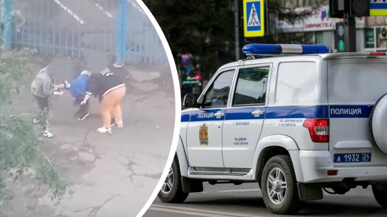 Женская драка возле детского сада произошла в Красноярске