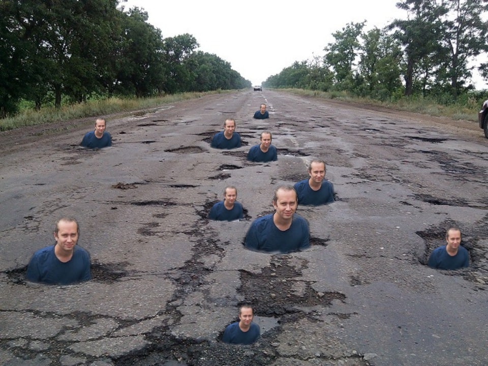 Новая технология ремонта дорог