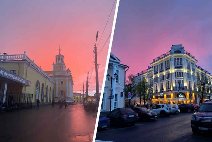 Ярославль — красивый город. Но во время таких закатов становится еще очаровательнее Ярославль — красивый город. Но во время таких закатов становится еще очаровательнее