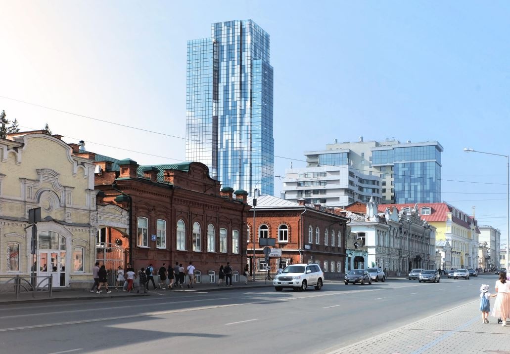 Компании Павла Дацюка разрешили воткнуть 30-этажку в центре Екатеринбурга