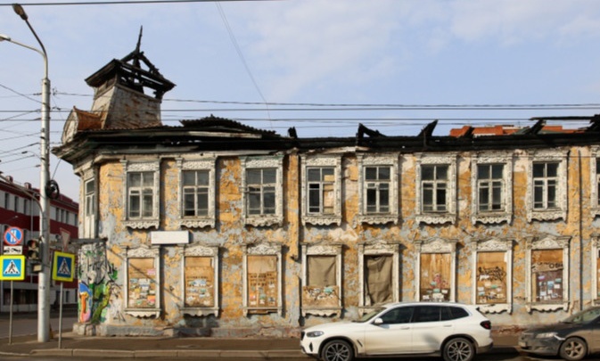 Сгоревшую усадьбу Бухартовских в Уфе продали малоизвестной предпринимательнице, торгующей автомобильными деталями