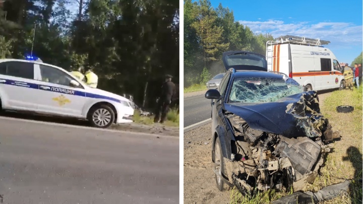 Появилось видео с места смертельной аварии на подъезде к Северодвинску