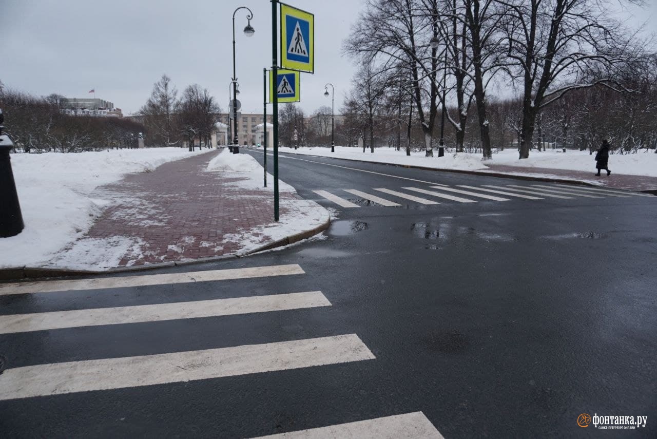 Мастер-класс по уборке Петербурга от снега. Угадайте где