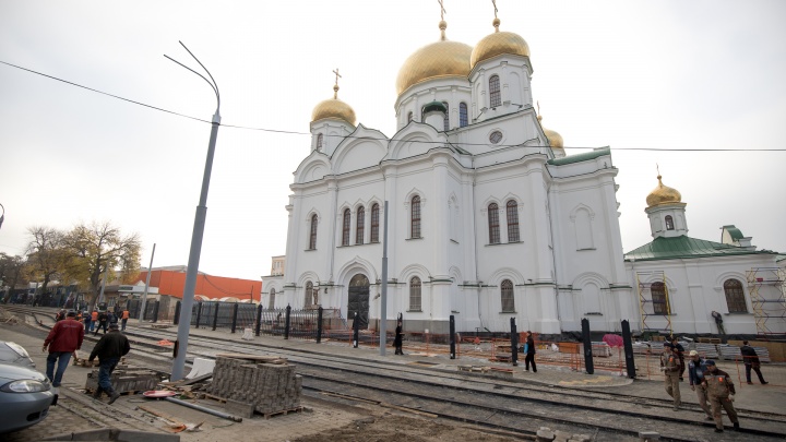 В Ростове появится новая пешеходная зона у Соборной площади