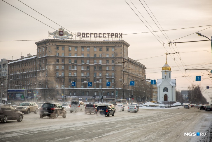 С 13 января в Новосибирск пришли морозы
