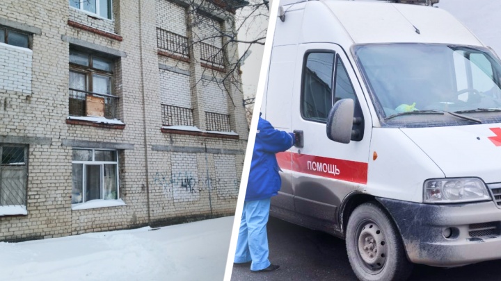 В ковидном госпитале на Урале пациент вышагнул из окна