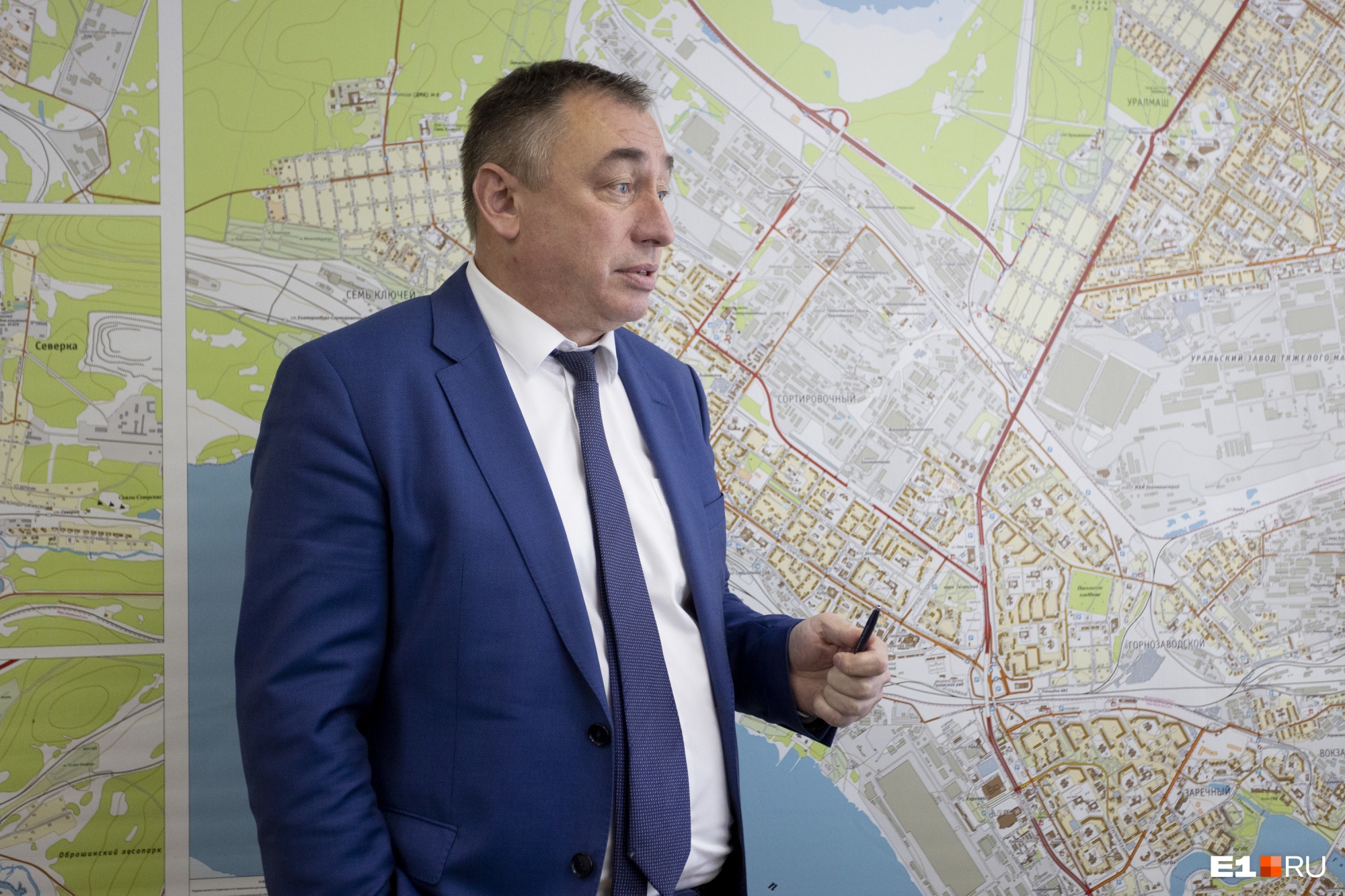 Северный автовокзал перенесут. Еще 10 ответов главы Железнодорожного района в интервью E1.RU