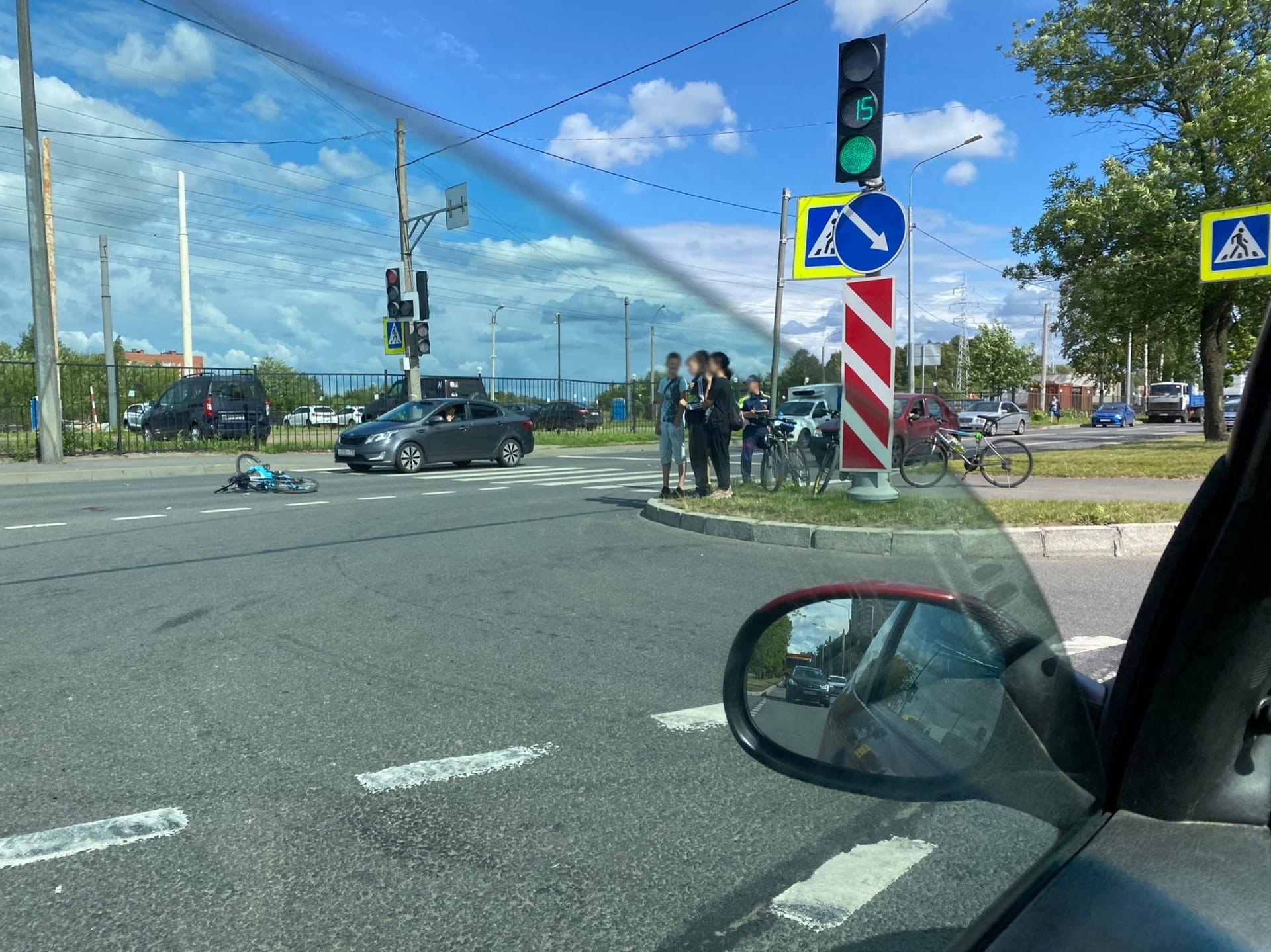 Ребенка на велосипеде сбили на «зебре» на Северном проспекте | 29.07.2022 |  Санкт-Петербург - БезФормата