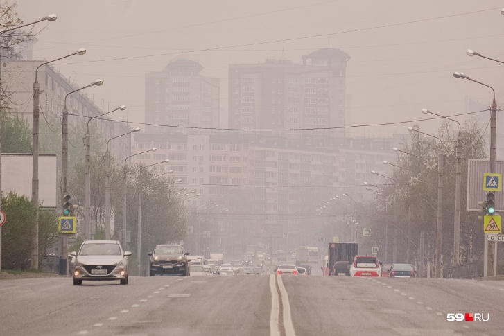 Несмотря на смог, пермский аэропорт работает в штатном режиме