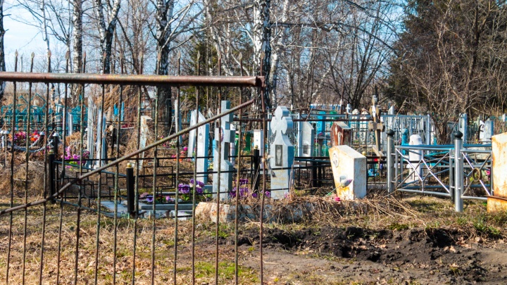 Два брата-младшеклассника повалили надгробия на кладбище в Кузбассе