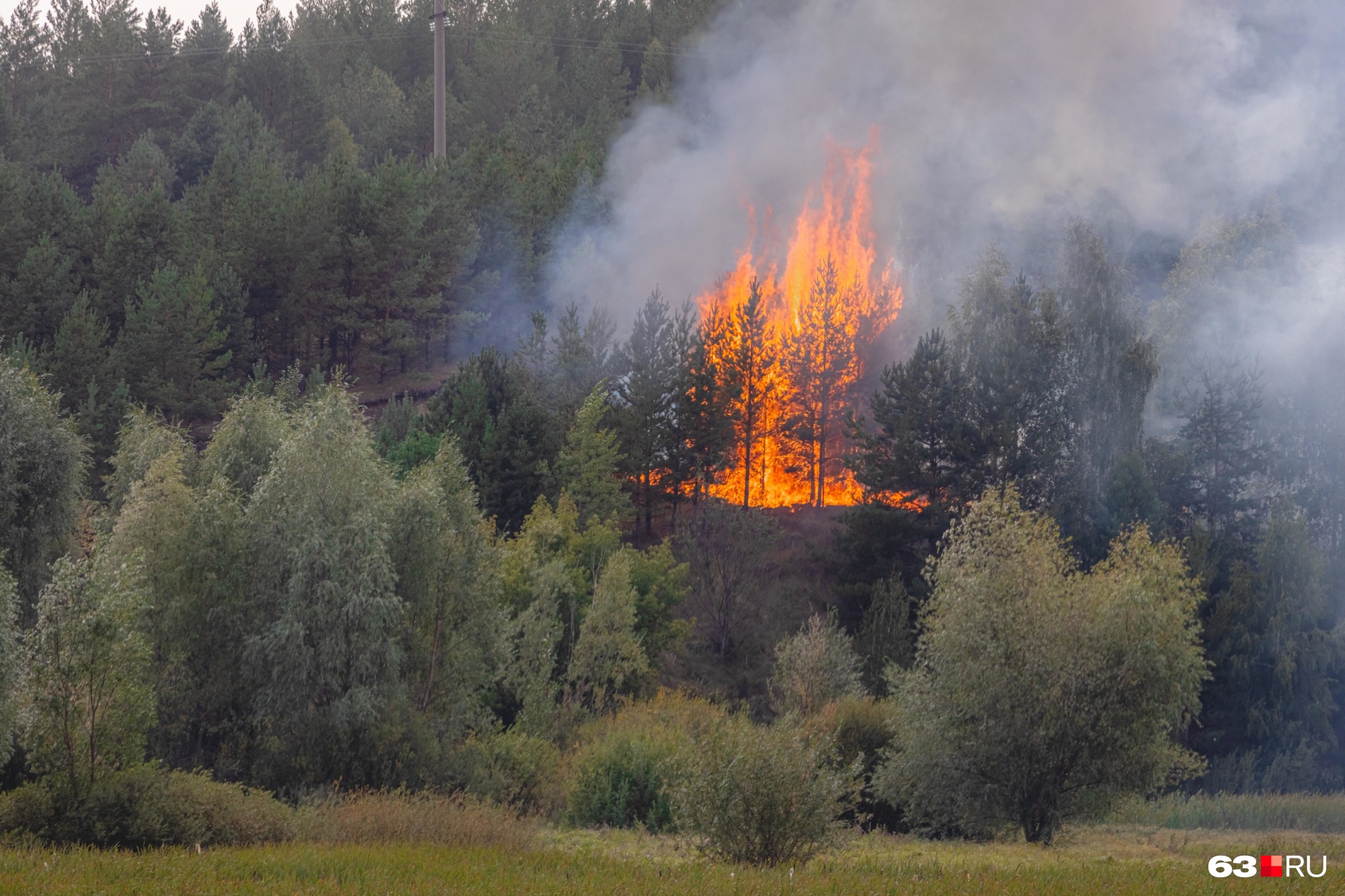 Территорию покрытия пожарной авиации увеличили в Забайкалье