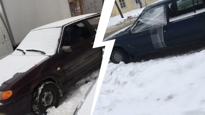 В Екатеринбурге воры аккумуляторов побили стекла пяти машин