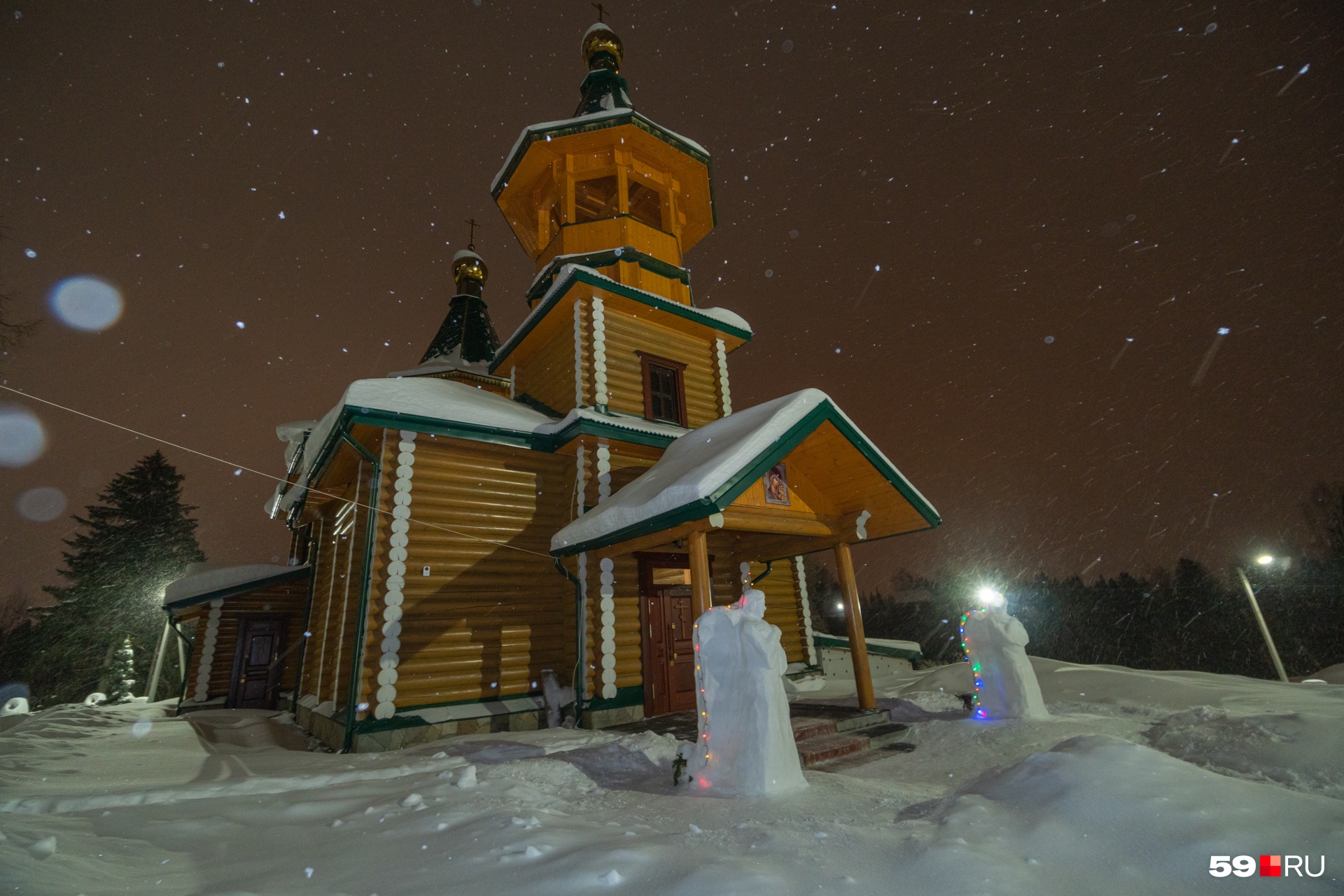 Церковь Казанской иконы Божией матери, где в этом году была открыта единственная оборудованная купель в Перми